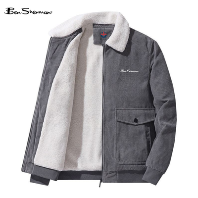 Men’s Sherpa-Lined Corduroy Jacket