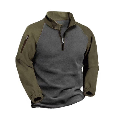 Men’s Tactical Quarter-Zip Fleece Pullover